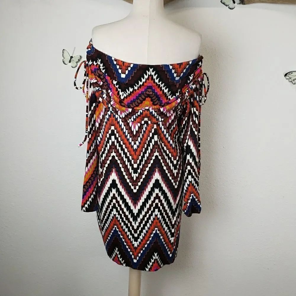 P. Luca Milano off the shoulder dress - Picture 5 of 6
